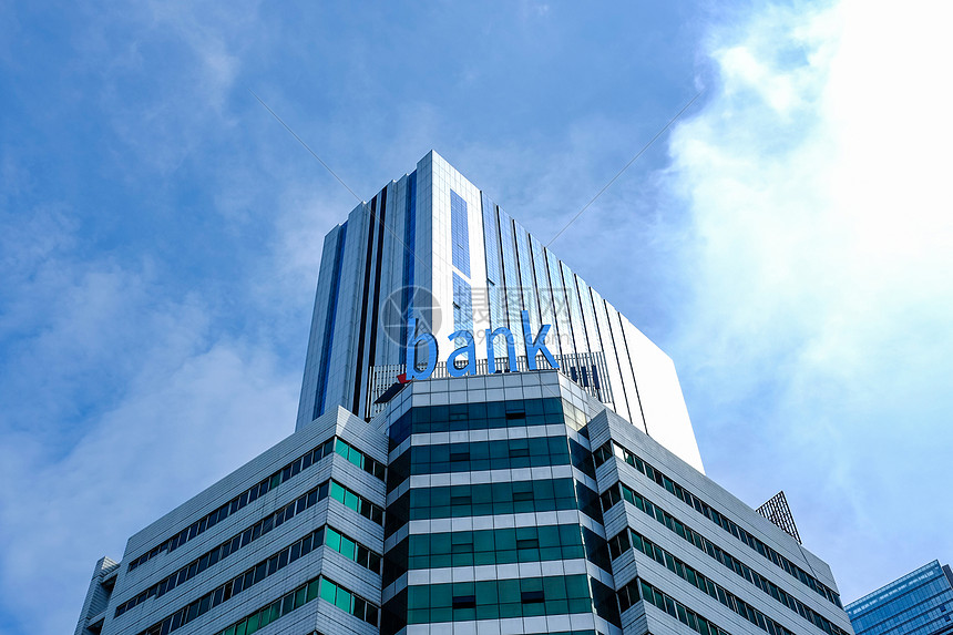 银行大楼图片素材-正版创意图片500436934-摄图网