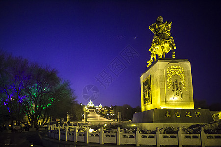 象征民族花纹风景背景