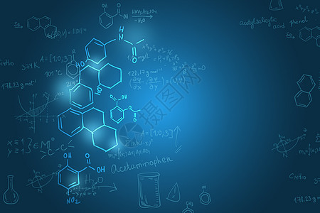 数学化学背景素材图片