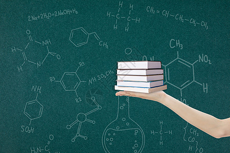 数学实验室知识捧在手里设计图片