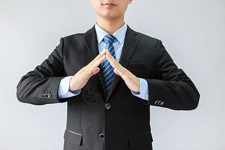 商务手势特写图片素材