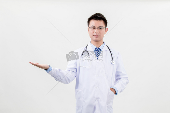 医生男护士形象动作手势图片