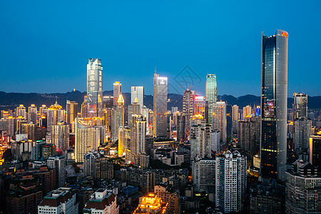 重庆解放碑夜景背景图片