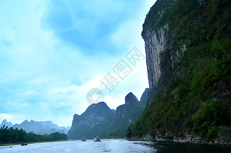 桂林山水风景背景图片