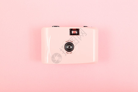 粉色相机图片
