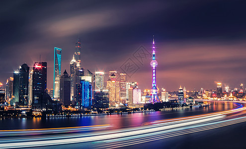 上海城市背景图片