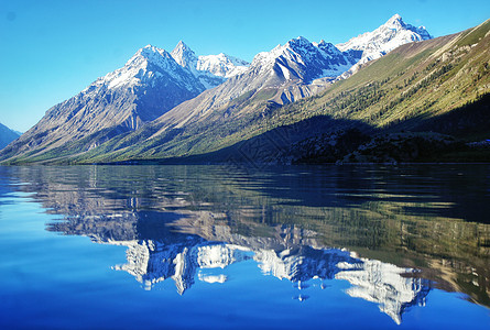 川藏线然乌湖背景图片