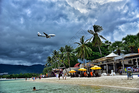 泰国苏梅岛查汶海滩高清图片