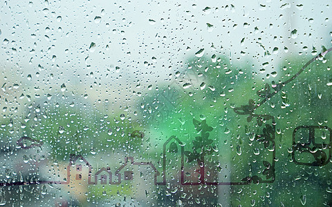 雨后小清新图片