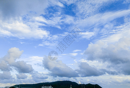 泰国夏日风景背景图片