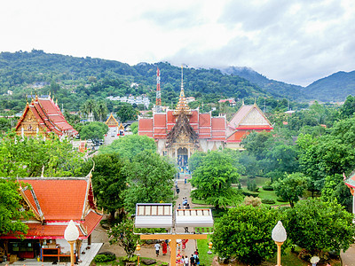 泰国夏日风景背景图片