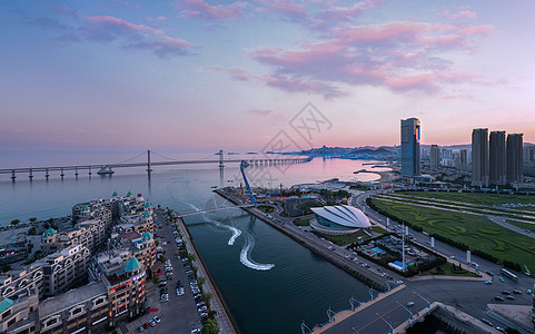 船浪花大连星海广场背景