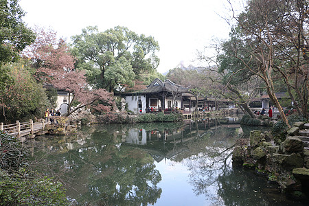 园林风景图背景图片