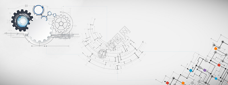 线条科技背景素材资源高清图片