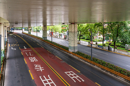 道路马路公交运输背景图片