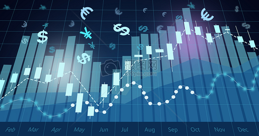 金融图表图片素材-正版创意图片500467784-摄图网