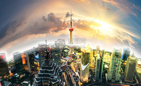 上海建筑群 图片