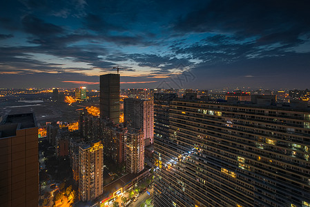 城市夜景图片