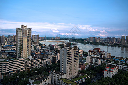 城市鸟瞰图片