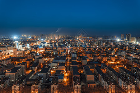 欧式餐厅城市夜景背景