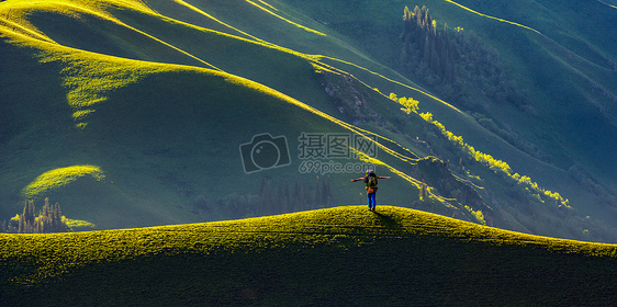 登山者图片