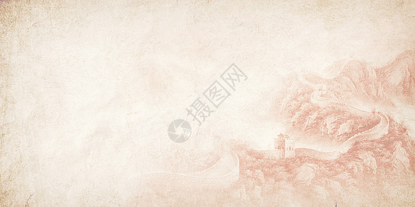 长城中国风背景设计图片