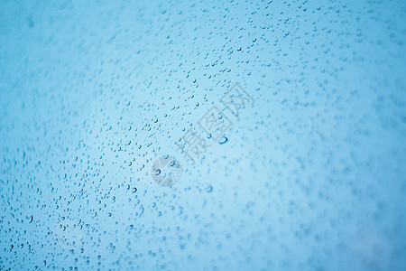 玻璃雨水滴背景图片