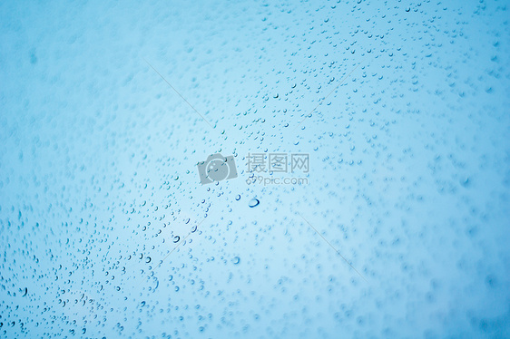 玻璃雨水滴背景图片