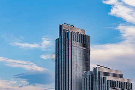 城市风光建筑日落背景图片