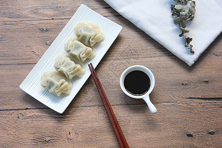 水饺静物木纹桌素材图片图片
