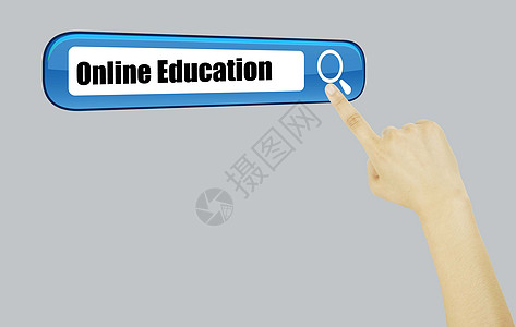 在线教育背景图片