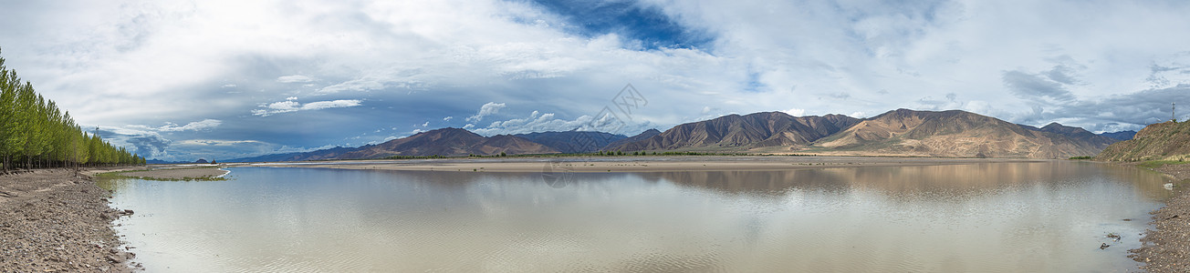 云淡风轻西藏风光背景