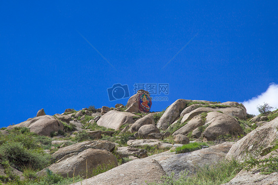 西藏拉萨色拉寺风光图片