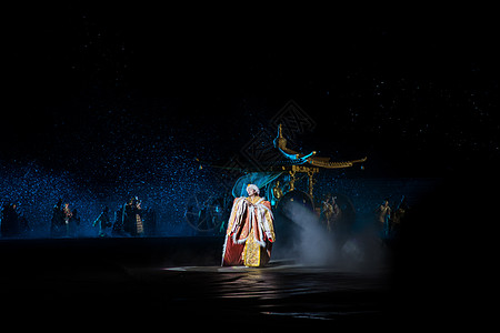 舞蹈舞者拉萨文成公主大型舞台剧表演场景背景