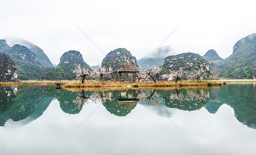 普者黑三生三世十里桃花图片