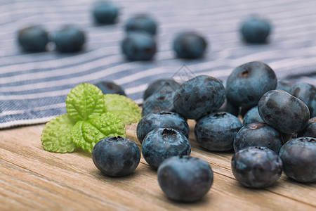 水果蓝莓微距图片