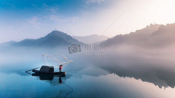 湖南郴州小东江日出图片