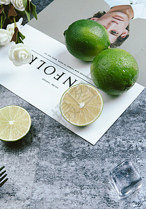 柠檬水果桌面高清图片