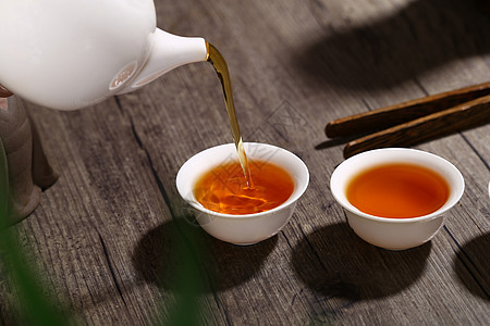 红茶茶叶有机茶高清图片