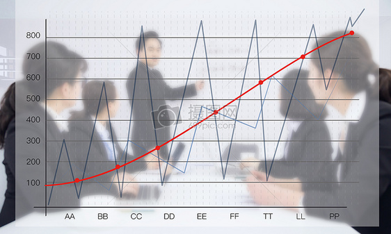 开会的商务人士图片