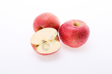 夏季食物苹果背景