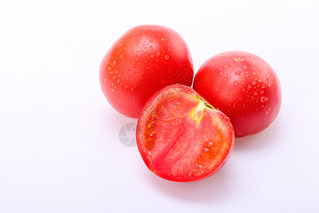 西红柿水份切番茄高清图片