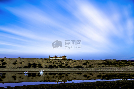 青海湖象牙寺图片