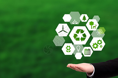 环保科技回收物资高清图片