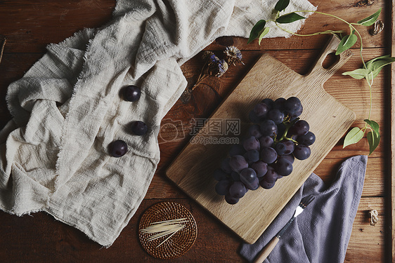 葡萄水果背景素材图片