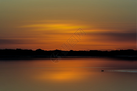 青海湖夕阳图片