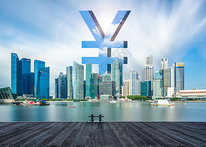 新加坡滨海湾商业金融大楼设计图片