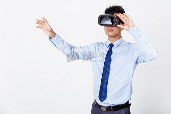 商业男性体验科技VR眼镜图片