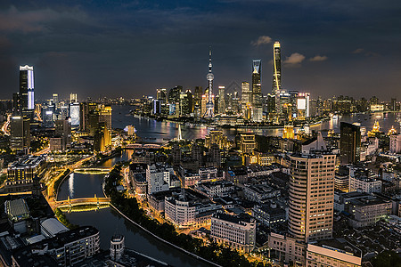 夜上海背景图片