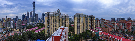 北京城市居民楼图片